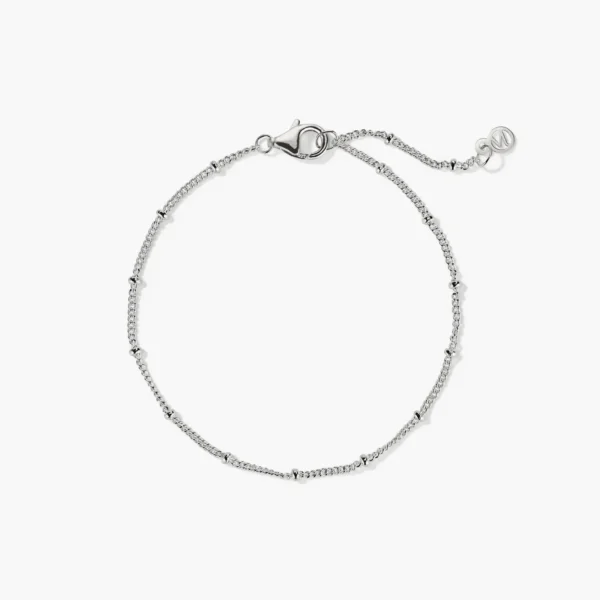 Spheres Chain Bracelet Silver